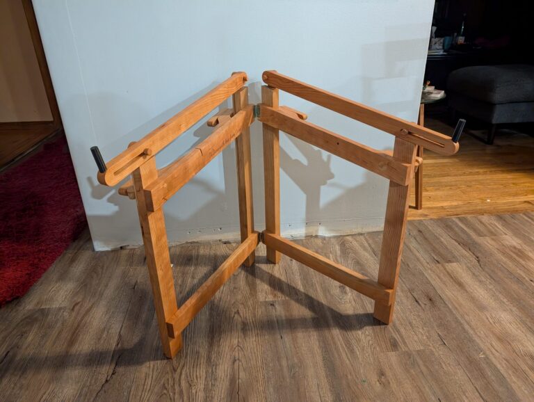 Cherry Hammer Dulcimer Stand